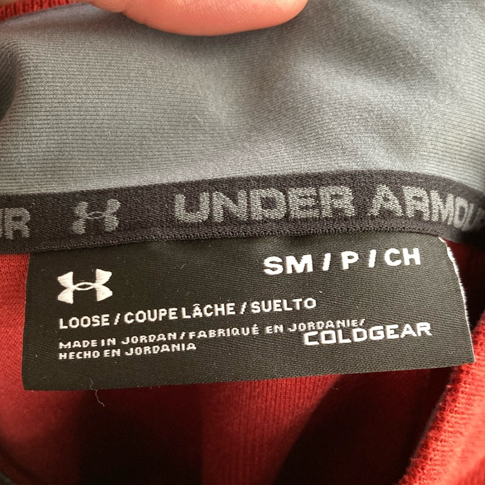 Under Armour ColdGear Red Top